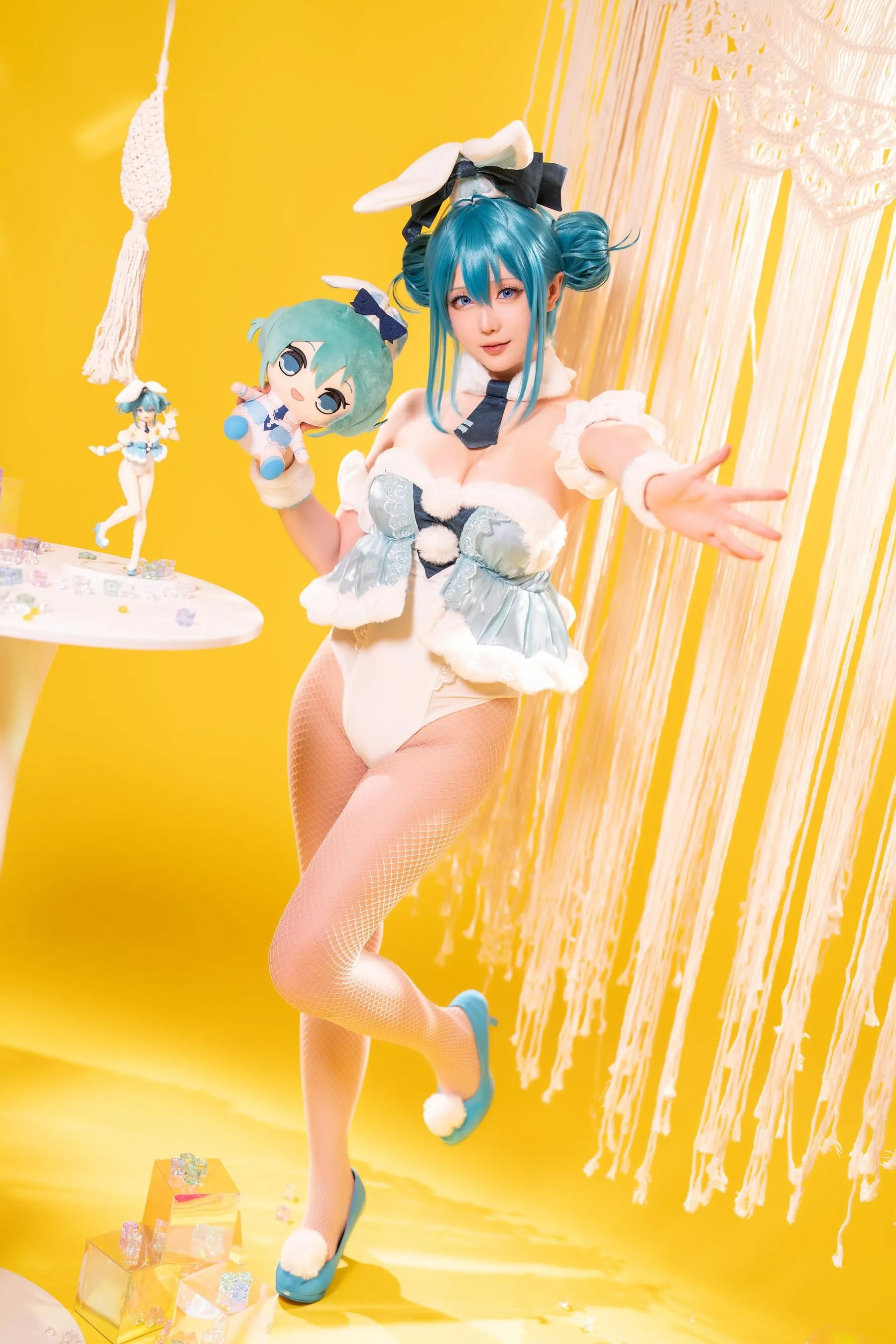 星之迟迟 – NO.158 23年9月计划A 初音未来 白兔女郎 [77P]插图8